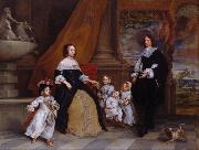 Gonzales Coques The Family of Jan Baptista Anthonie China oil painting reproduction